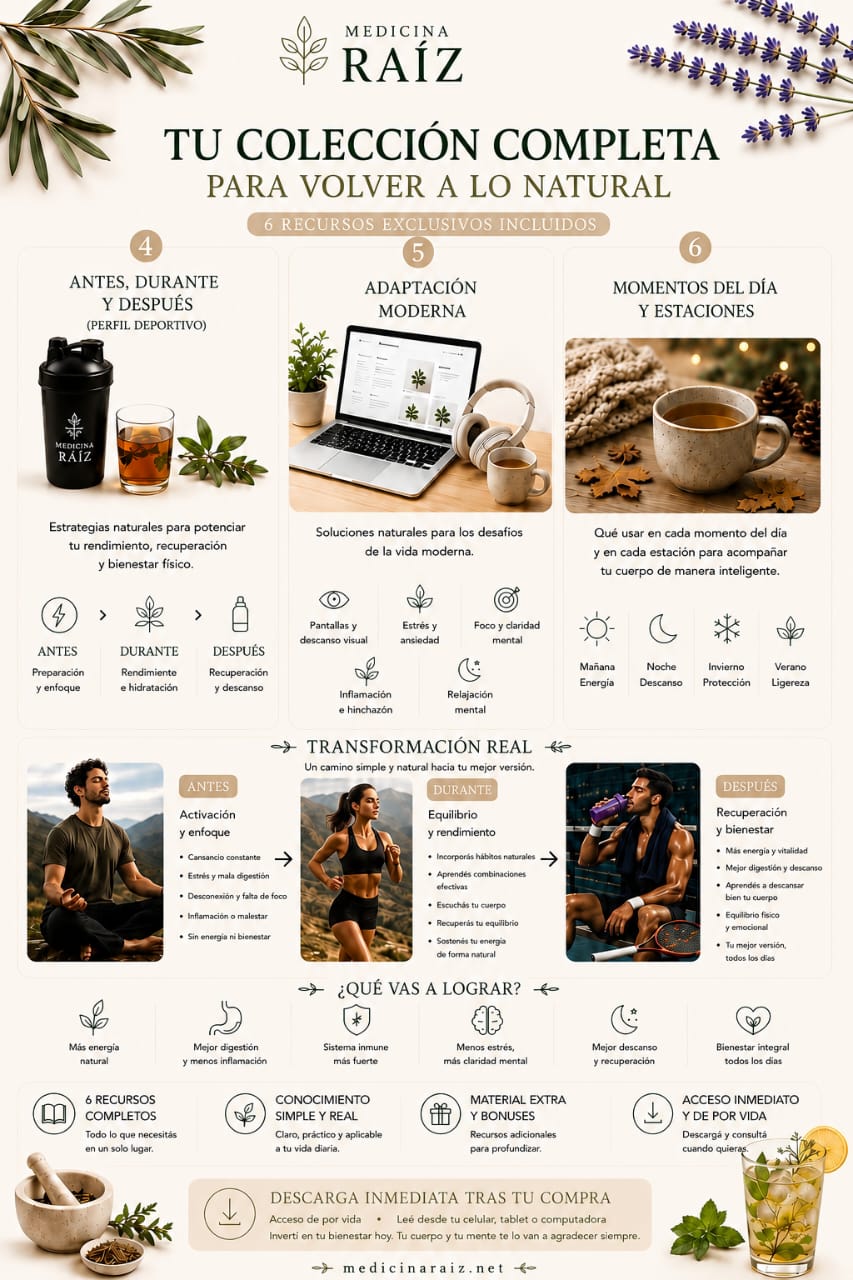🌿 Medicina Raíz — Colección Completa Digital